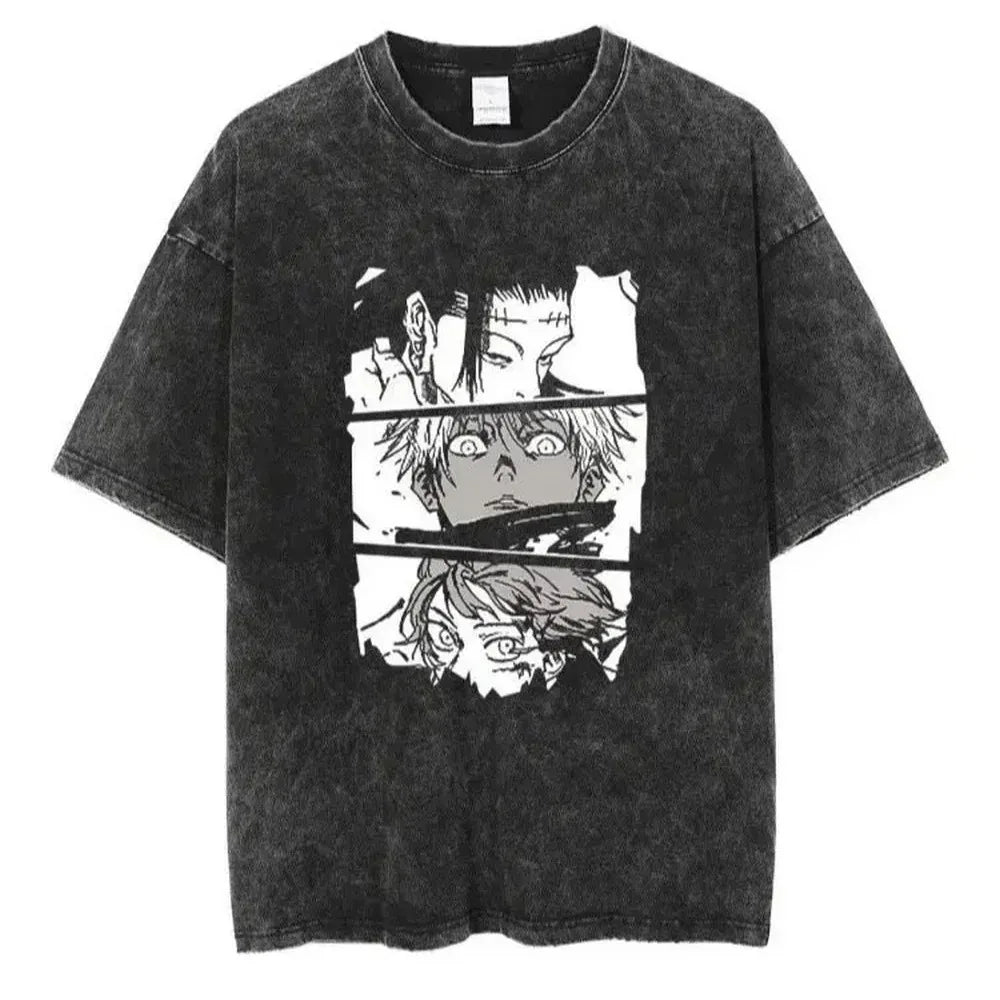 T-shirt Jujutsu Kaisen Gojo Geto Triptyque Planches