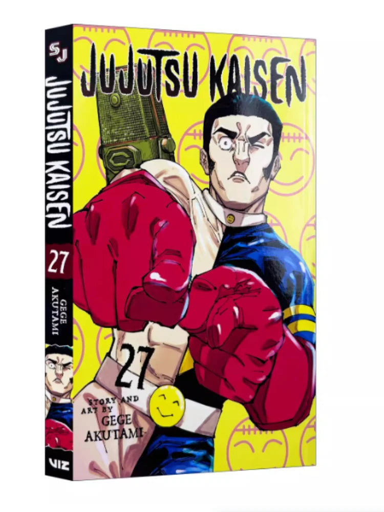 Jujutsu Kaisen Volumes 27-29 English manga book, illustrated cover with characters