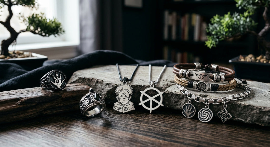 Joyas Jujutsu Kaisen: anillos, collares y pulseras, la guía