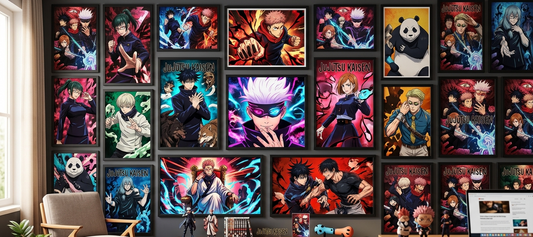 Les meilleurs posters Jujutsu Kaisen : le guide pour bien choisir