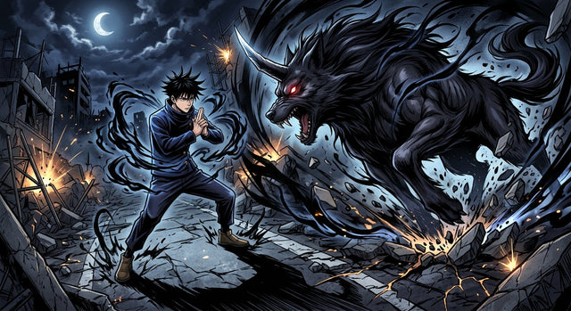 Le Boeuf Perforant de Megumi le shikigami de charge