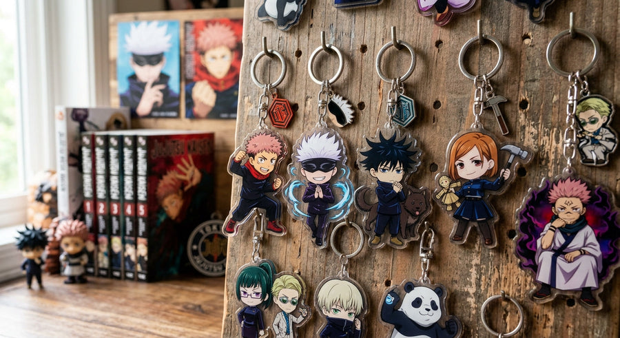 Los llaveros de Jujutsu Kaisen, guía