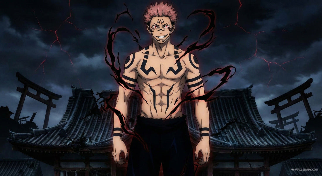 Ryomen Sukuna, el Rey de las Maldiciones de Jujutsu Kaisen — ilustración del artículo