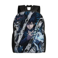 Mochila Jujutsu Kaisen Megumi Lobos Blanco y Negro