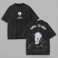 T-shirt Jujutsu Kaisen Gojo Nah I'd Win Délavé