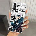 Funda Samsung Jujutsu Kaisen Gojo Sentado Manga