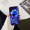 Funda iPhone Jujutsu Kaisen Gojo Satoru Sombras Azul Medianoche