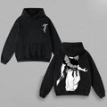 Sudadera Jujutsu Kaisen Toji Espalda Hakama Blanco
