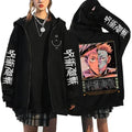 Chaqueta Jujutsu Kaisen Rostro Partido Marco Naranja