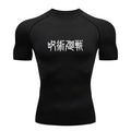 Camiseta de Compresión Jujutsu Kaisen Japonés