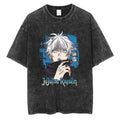Camiseta Jujutsu Kaisen Gojo Cuello Alzado Azul