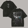 T-shirt Jujutsu Kaisen Gojo Esquisse Blanche Infini