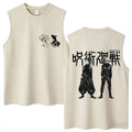 Camiseta sin mangas Jujutsu Kaisen Geto Gojo Carpas Koi