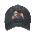 Gorra Jujutsu Kaisen Yuji Itadori Aura Oscura