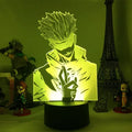 Lámpara LED Jujutsu Kaisen Gojo Dos Dedos Rayos