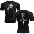 Camiseta de compresión Jujutsu Kaisen Gojo Expansión de Dominio