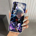 Funda Samsung Jujutsu Kaisen Gojo Galaxia Violeta
