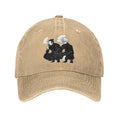 Gorra Jujutsu Kaisen Beige Gojo X Geto Humo