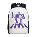Mochila Jujutsu Kaisen Logo Gojo/Geto Blanco