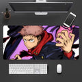 Alfombrilla de ratón Jujutsu Kaisen Yuji Itadori Morada