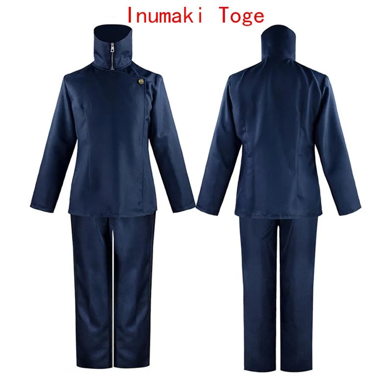 Costume Jujutsu Kaisen Toge Inumaki Uniforme Col Haut