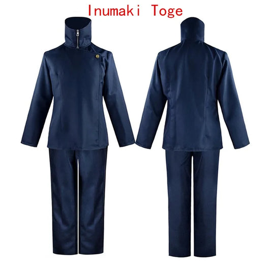 Costume Jujutsu Kaisen Toge Inumaki Uniforme Col Haut