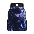Mochila Jujutsu Kaisen Megumi Lobo Azul Noche