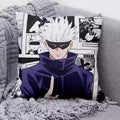 Cojín Jujutsu Kaisen Gojo Venda Planchas Blancas