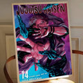 Póster Jujutsu Kaisen Tomo 14 Sukuna Violeta