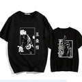 Camiseta Jujutsu Kaisen infinita Blanco negro