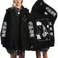 Chaqueta Jujutsu Kaisen Gojo Rostro Manchado