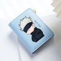 Billetera Jujutsu Kaisen Gojo Satoru Chibi Azul Cielo