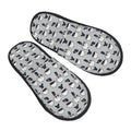 Zapatillas de Casa Jujutsu Kaisen Gojo Chibi Estampado Gris