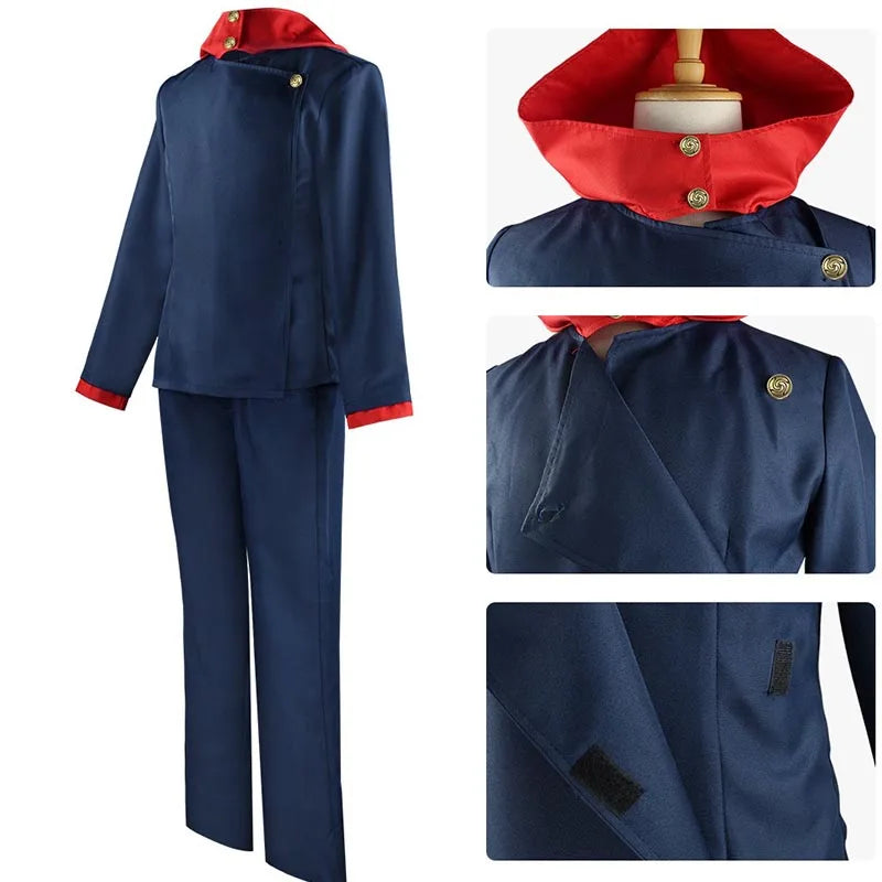 Costume Jujutsu Kaisen Toge Inumaki Uniforme Col Haut — vue 3
