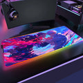 Alfombrilla Jujutsu Kaisen RGB Combate Sukuna x Gojo