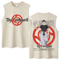 Camiseta sin mangas Jujutsu Kaisen Toji Círculo Rojo Nombre