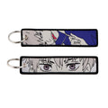 Llavero Jujutsu Kaisen Toge Inumaki Azul Marino