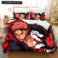 Juego de Cama Jujutsu Kaisen Recipiente de Sukuna Rojo