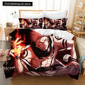 Juego de Ropa de Cama Jujutsu Kaisen Sukuna Llama Roja