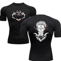 Camiseta de compresión Jujutsu Kaisen Sukuna Extensión