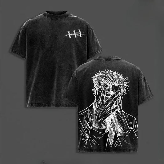 Camiseta Jujutsu Kaisen Hiromi Higuruma Mano en la Cara