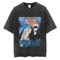 Camiseta Jujutsu Kaisen Gojo Superposición Azul
