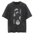 Camiseta Jujutsu Kaisen Gojo Espejo Kanji Noche