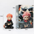 Figura de Jujutsu Kaisen Sukuna Chibi Uniforme Yuji