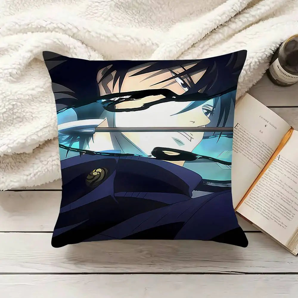 Coussin décoratif Jujutsu Kaisen Megumi Fushiguro, motif Flèche occulte