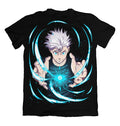 Camiseta Jujutsu Kaisen Gojo Energía Azul