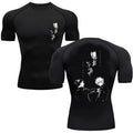 Camiseta de compresión Jujutsu Kaisen Sotoru X Suguru
