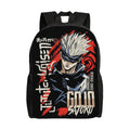 Mochila Jujutsu Kaisen Gojo Satoru Roja y Negra