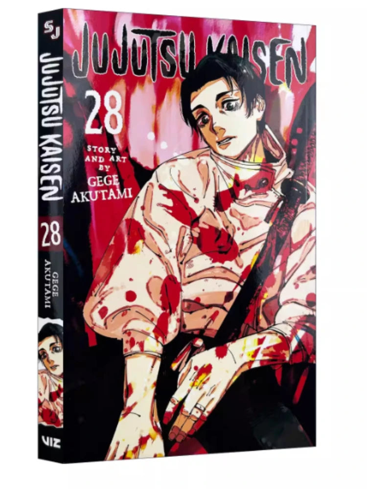 Jujutsu Kaisen Volume 28-30 (English) manga set, illustrated cover with character