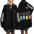 Chaqueta Jujutsu Kaisen Título y Cuatro Miniaturas